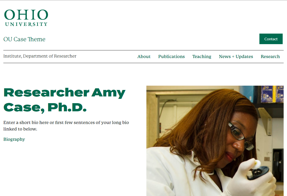 Ohio U Case screenshot