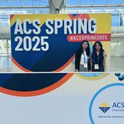 Srijana and Deepani at ACS