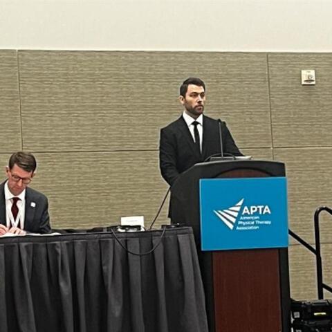 Anthony Yamnitsky speaks at ACSM CSM 2024
