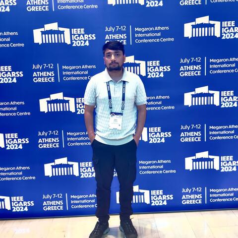 Rabin Dhakal at IGARS