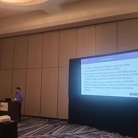 Owen presenting.