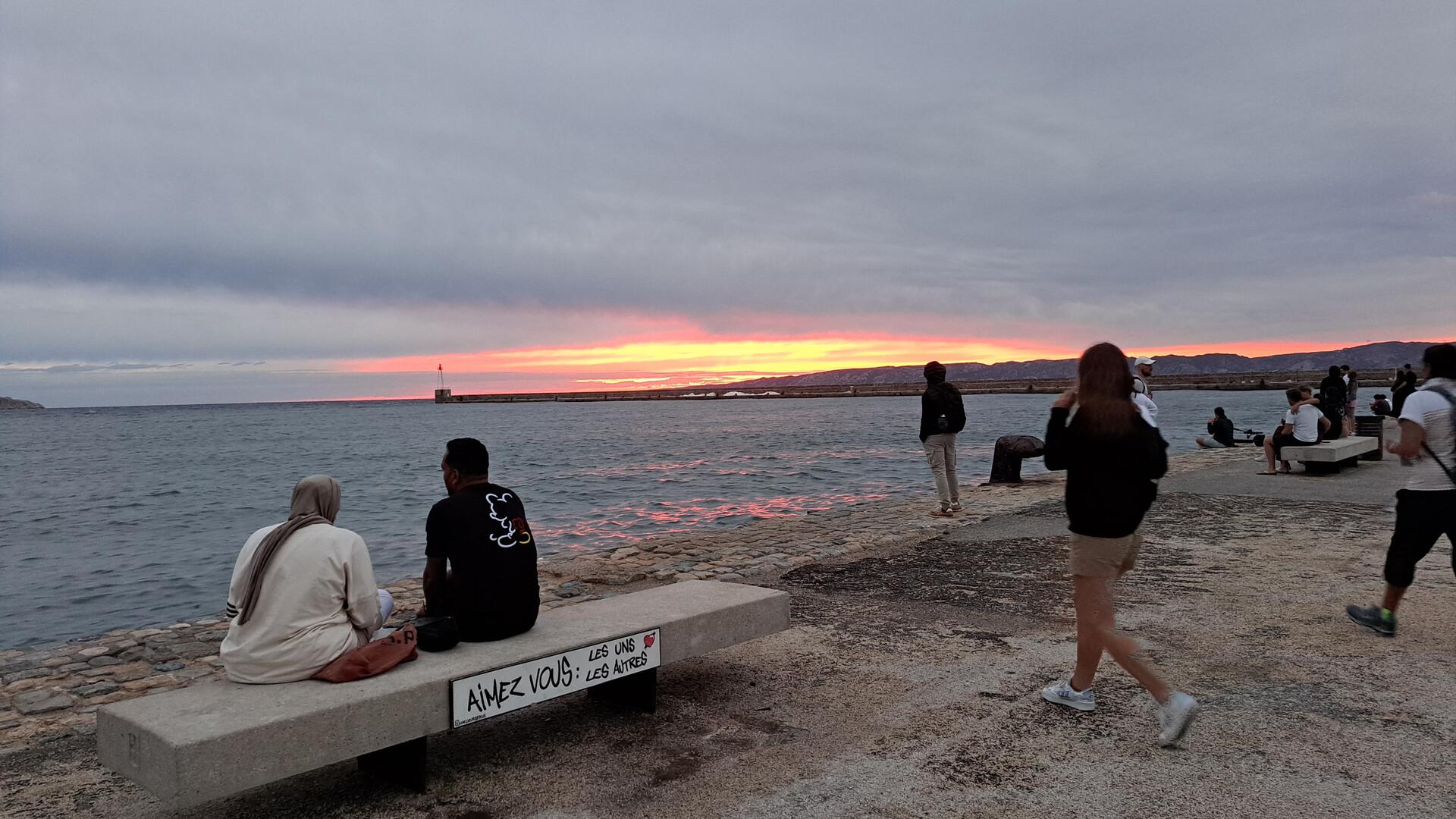 Marseille waterfront