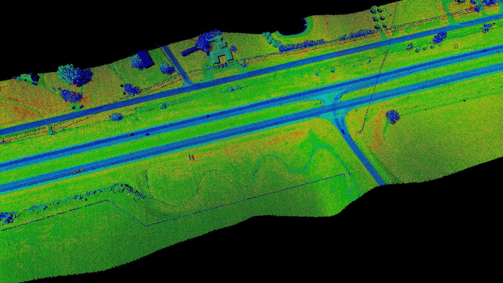 LIDAR cloud near UNI