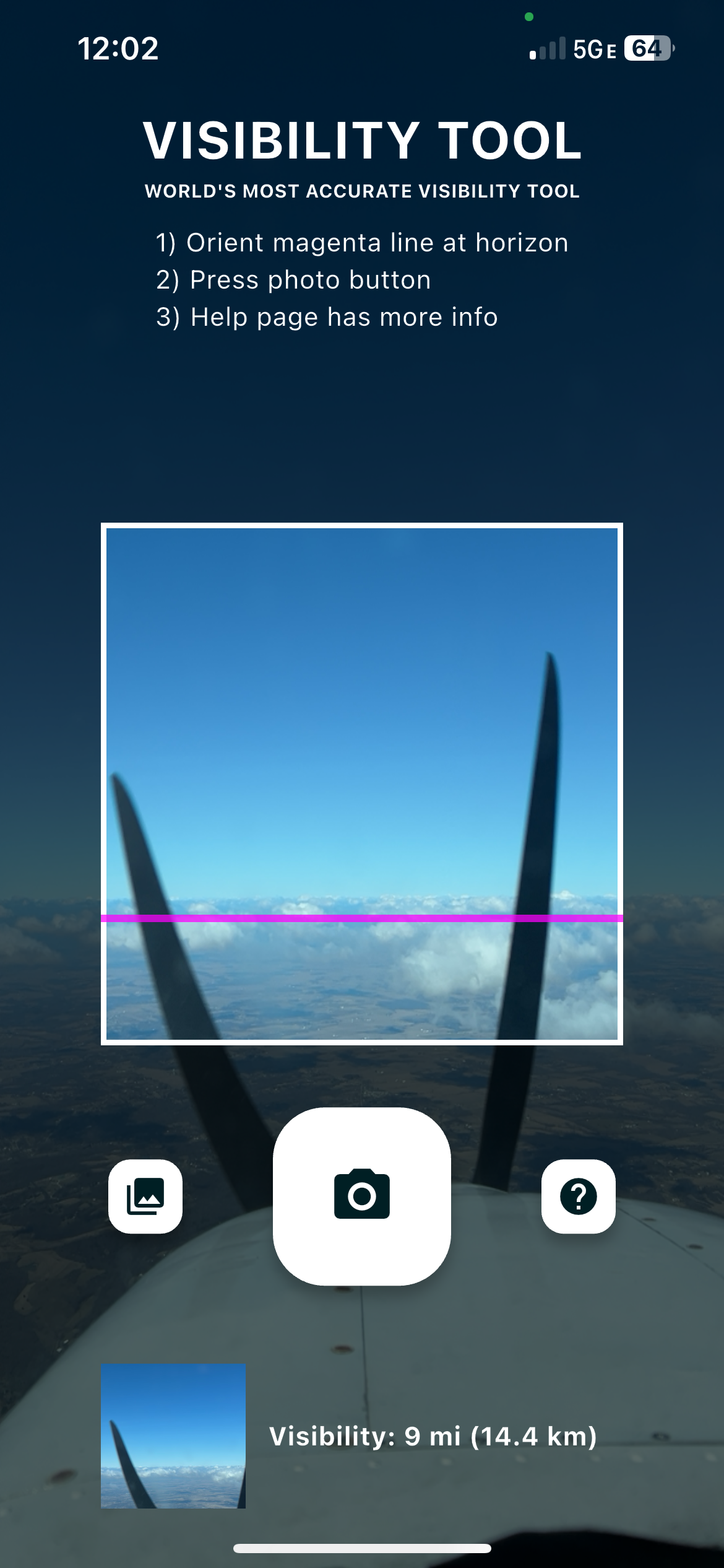 Screenshot of the LAWN Visibility Tool